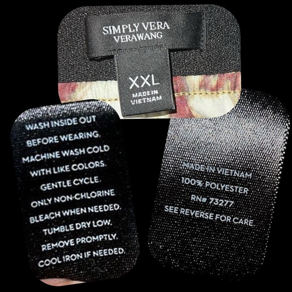 Simply Vera by Vera Wang NWOT A-Line Midi Skirt 20" waist - Picture 5 of 5